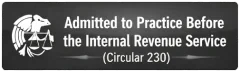 Admitted to Practice Before the Internal Revenue Service (Circular 230)